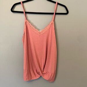 💜 Kismet pink lace tank - medium